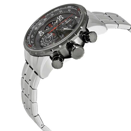 Invicta Aviator Chronograph Dark Grey Dial Men's Watch 17204 - 546x546 Image #2