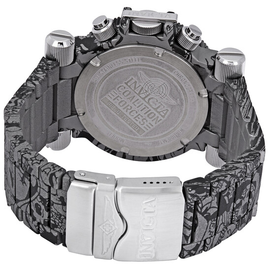Invicta Coalition Forces Chronograph Black Dial Men s Watch 26451 886678318841 Watches Force