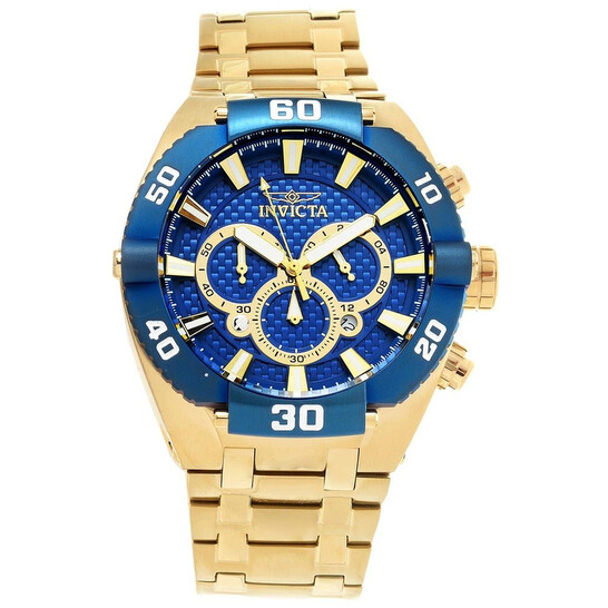 Invicta Coalition Forces Chronograph Blue Dial Men's Watch 27258
