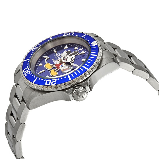 Invicta Disney Limited Edition Mickey Mouse Automatic Blue Dial
