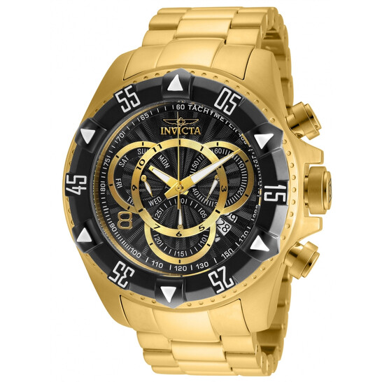 Invicta Excursion Chronograph Black Dial Men's Watch 24265 886678294350 ...