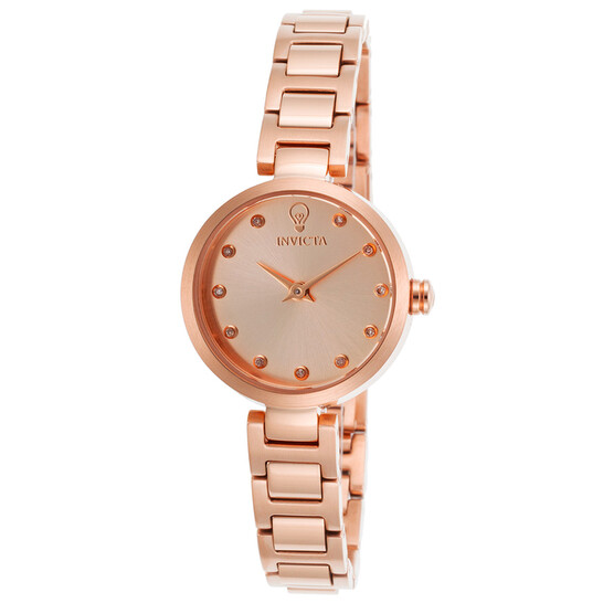 Invicta Gabrielle Union Rose Gold Dial Watch Invicta Gabrielle Union Rose Dial Ladies Watch 22951  main image 3