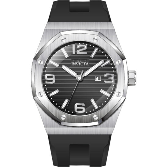 Invicta Huracan Quartz Black Dial Men's Watch 45772