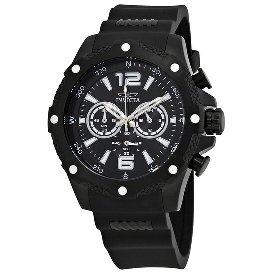 Invicta I-Force Multi-Function Black Dial Black Polyurethane Men's Watch 19662 Invicta I-Force Multi-Function Black Dial Black Polyurethane Men's Watch 19662 - 546x546