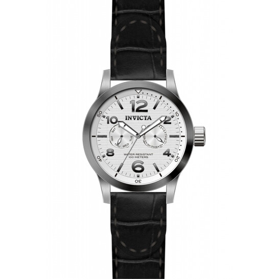 Invicta I-Force Silver Dial Stainless Steel Black Leather Men's Watch 13009 Invicta I-Force Silver Dial Stainless Steel Black Leather Men's Watch 13009 - 546x546