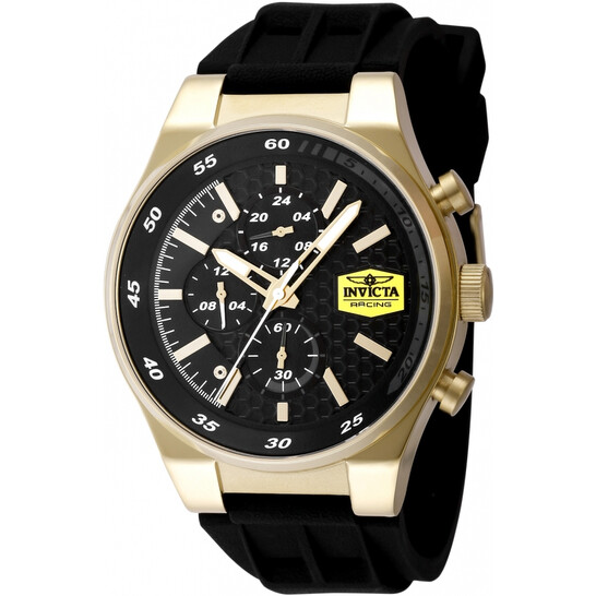 Invicta Invicta Racing Chronograph GMT Quartz Black Dial Men's