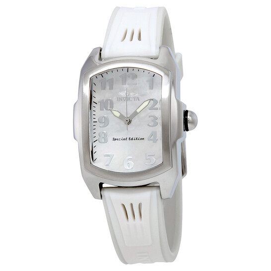Invicta Lupah Mother of Pearl Dial Interchangeable Rubber  display picture 1