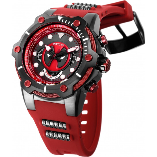 Marvel Deadpool Punisher Invicta Deadpool Watch Limited Edition