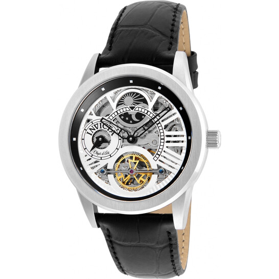 Invicta Objet D Art Automatic Silver Dial Men's Watch 25261
