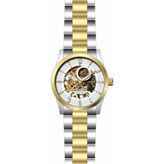 Invicta Objet D Art Automatic White Dial Men's Watch 27582