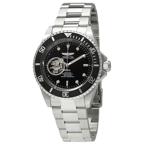 Invicta Pro Diver Automatic Black Dial Men's Watch 20433 - 546x546