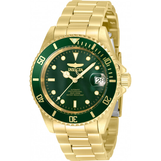 Invicta Pro Diver Automatic Green Dial Men's Watch 35696