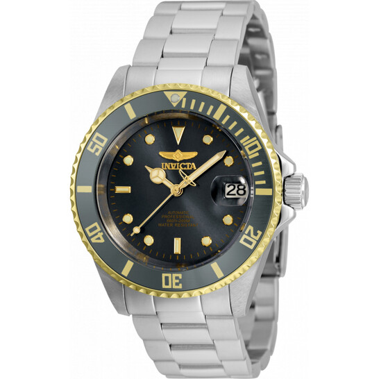 Invicta Pro Diver Automatic Grey Dial Men's Watch 35847