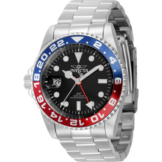 Invicta Pro Diver Black Dial Pepsi Bezel Men's Watch 43961