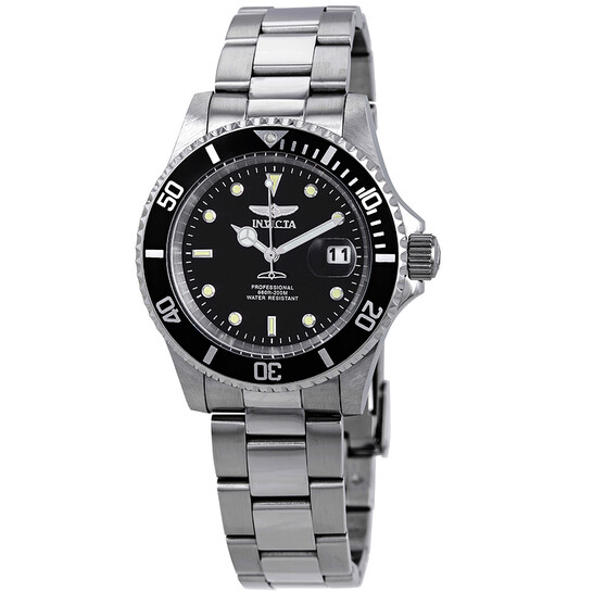 Invicta Pro Diver Black Dial Stainless Steel 40 mm Men's Watch 26970