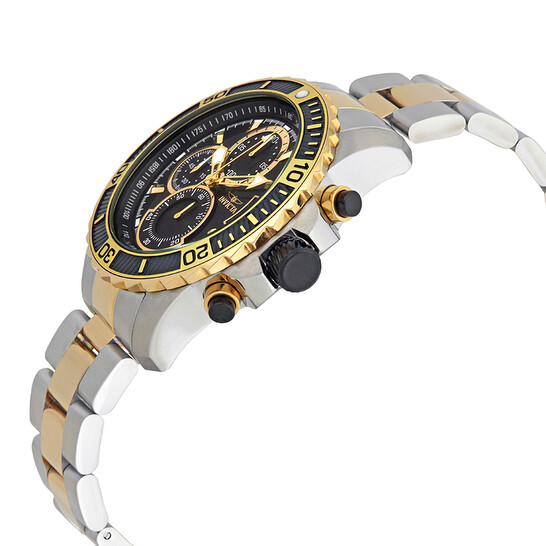 Invicta Pro Diver Chronograph Black Dial Men's Watch 22418 Invicta Pro Diver Chronograph Black Dial Men's Watch 22418 - 546x546 Image #2