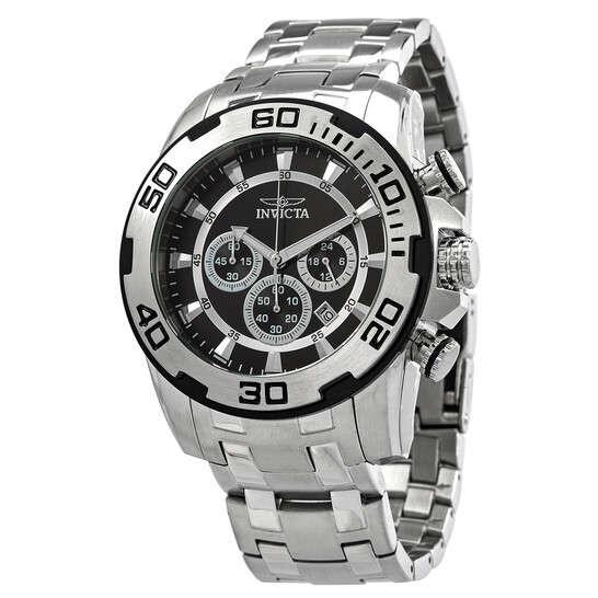 Invicta Pro Diver Chronograph Black Dial Men's Watch 22318 Invicta Pro Diver Chronograph Black Dial Men's Watch 22318 - 546x546