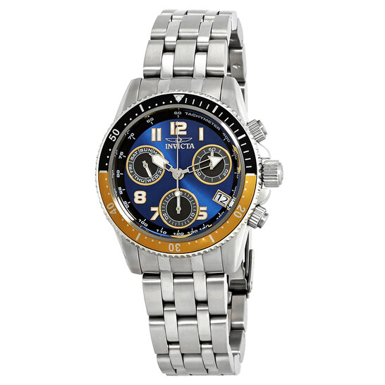 Invicta Pro Diver Chronograph Blue Dial Ladies Watch 24637