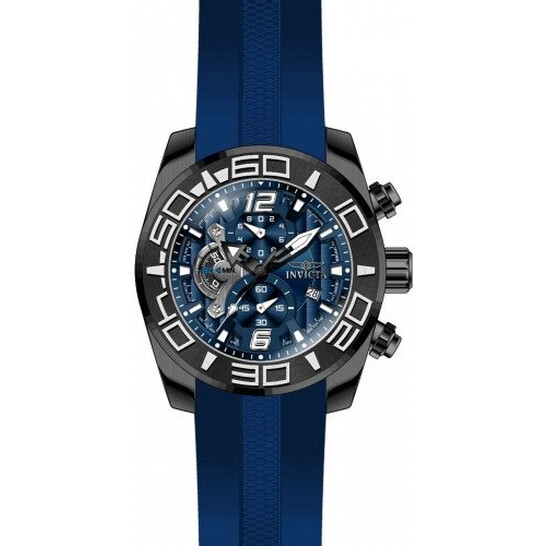 Invicta Pro Diver Chronograph Blue Dial Men's Watch 22812 - 546x546 Image #2