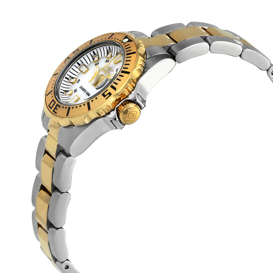 Invicta Pro Diver Mother of Pearl Dial Ladies Watch 6895