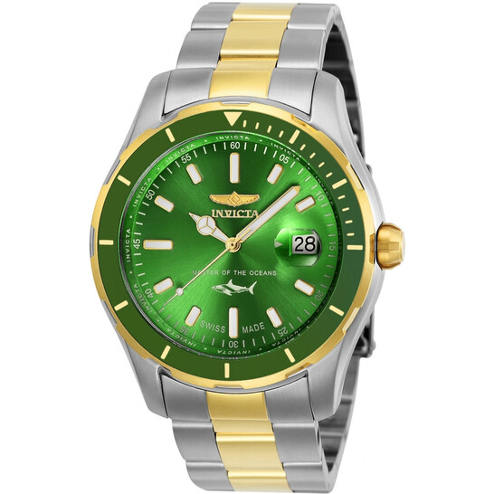 Invicta Pro Diver Master of the Oceans Green Dial Men's Watch