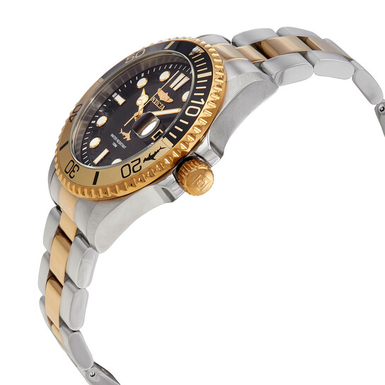 Invicta Pro Diver Quartz Black Dial Two-tone Men display picture 1