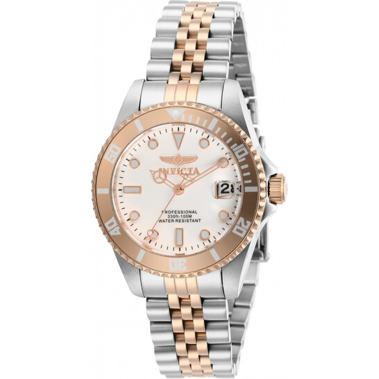 Invicta Pro Diver Quartz White Dial Ladies Watch 29193 - 546x546