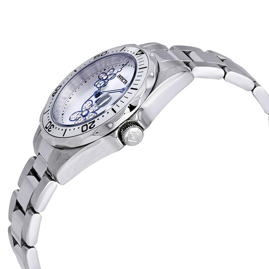 Invicta Pro Diver Silver Crystal-set Dial Stainless Steel Ladies Watch 12834 Invicta Pro Diver Silver Crystal-set Dial Stainless Steel Ladies Watch 12834 - 546x546 Image #2
