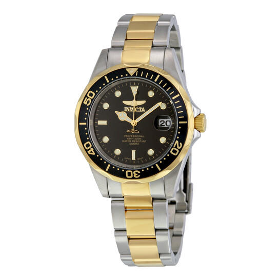 Invicta Pro Diver Black Dial Two-tone Men's Watch 8934