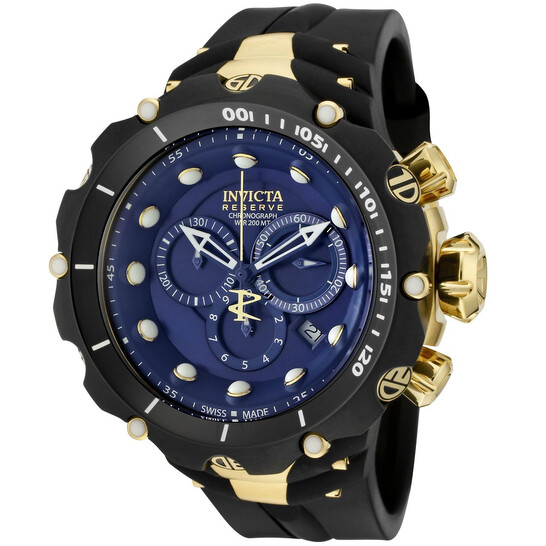 Invicta Reserve Venom II Blue Dial Chronograph Men