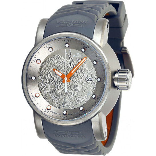 Invicta S1 Rally Dragon Automatic Silver Dial Men's Watch 28185