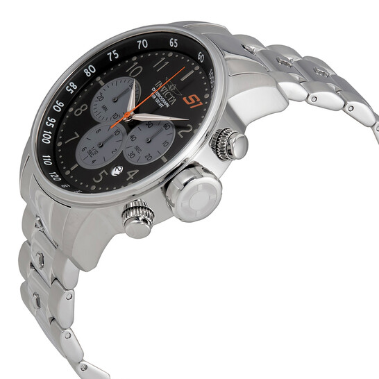 Invicta S1 Rally Chronograph Black Dial Men's Watch 23084 - 546x546 Image #2