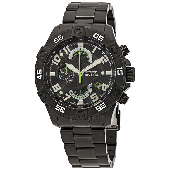 Invicta S1 Rally Chronograph Black Dial Men's Watch 26101 - 546x546