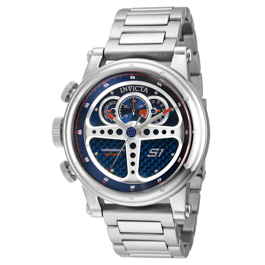 Invicta S1 Rally Chronograph Quartz Blue Dial Men's Watch 30576