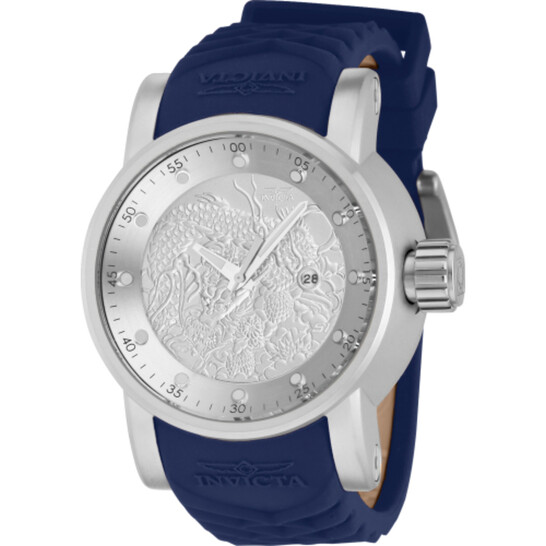 Invicta S1 Rally Yakuza Quartz Silver Dial Men's Watch 41405