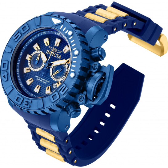 Invicta Sea Hunter Chronograph Blue Dial Men's Watch 27742