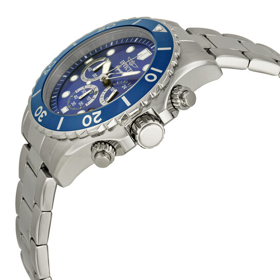 Invicta Signature II Chronograph Blue Dial Men display picture 1