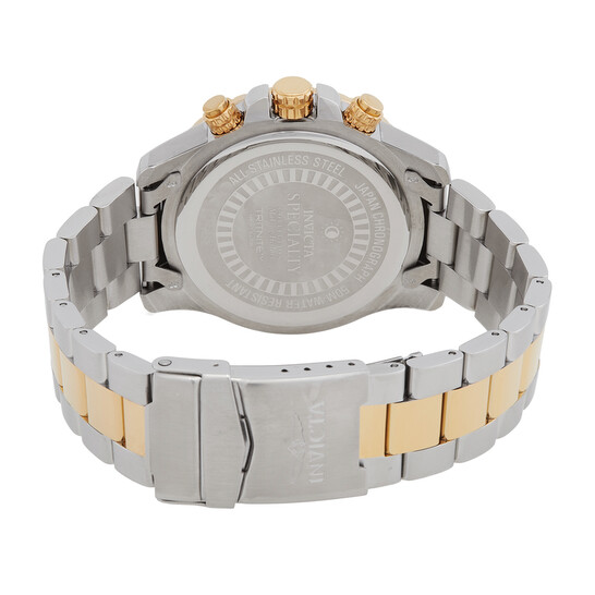 Invicta Specialty Chronograph Black Dial Men's Watch 14876 - 546x546 Image #3