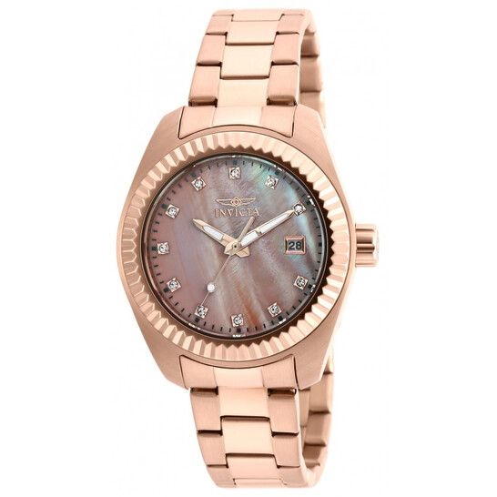Invicta Specialty Lady Rose Mother of Pearl Dial Rose Gold  display picture 2