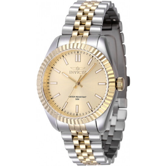 Invicta Specialty Quartz Gold Dial Ladies Watch 47503  display picture 1
