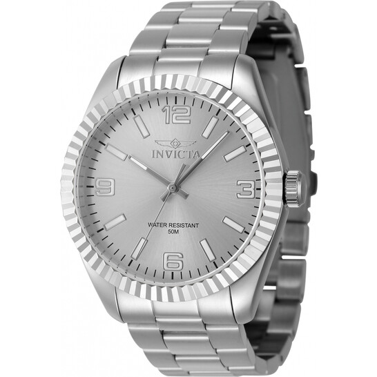 Invicta Specialty Quartz Silver Dial Men display picture 1