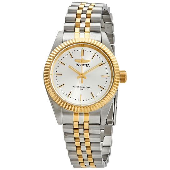 Invicta ladies yellow/silver watch Invicta Women main image 3