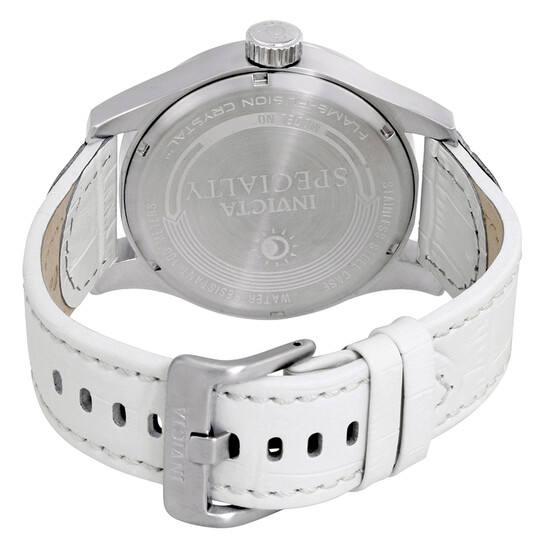 Invicta Specialty Silver Dial White Leather Men's Watch 12170 - 546x546 Image #3