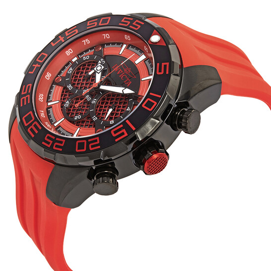 Invicta Speedway Chronograph Black Dial Men's Watch 26310 - 546x546 Image #2