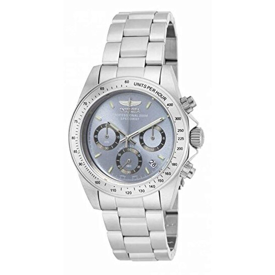 Invicta Speedway Chronograph Matt Dial Stainless Steel Men's Watch ILE9211A - 546x546