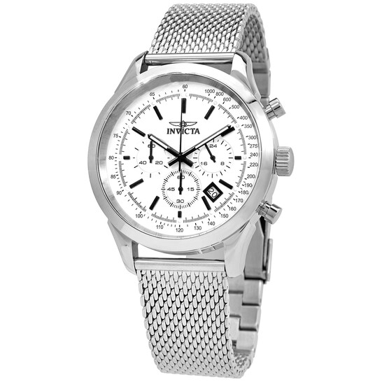 Invicta Speedway Chronograph Silver Dial Men's Watch 25222
