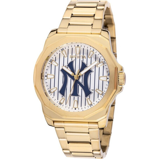 Invicta Speedway New York Edition Quartz Silver Dial Men display picture 2