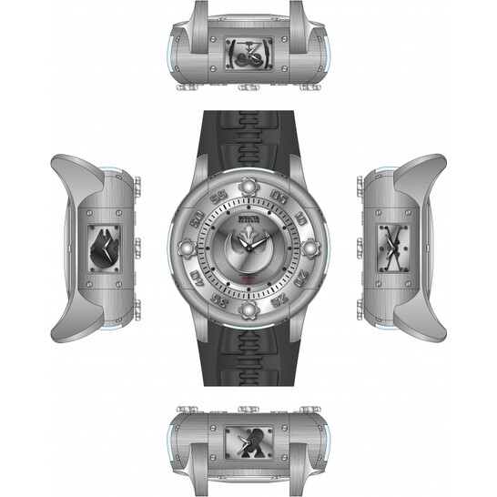 スターウォーズ Invicta Star Wars Rebel Alliance Silver Dial Men's Watch 26173
