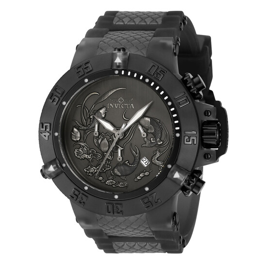 Invicta Subaqua Chronograph Quartz Black Dial Men's Watch