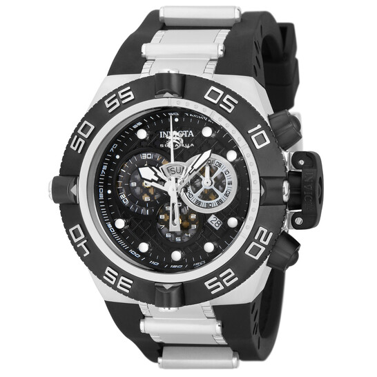 Invicta Subaqua Noma IV Black Dial Chronograph Stainless Steel Men's Watch  6564